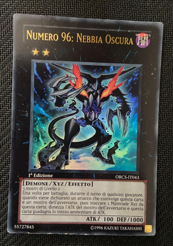 Numero nebbia oscura - oscura,