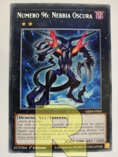 Numero nebbia oscura - oscura, /