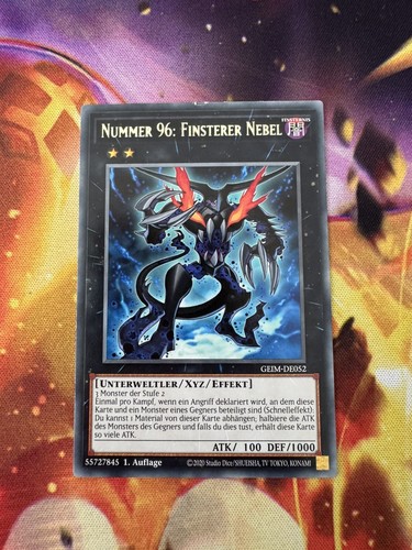 Numero 96 nebbia - yu-gi-oh!,
