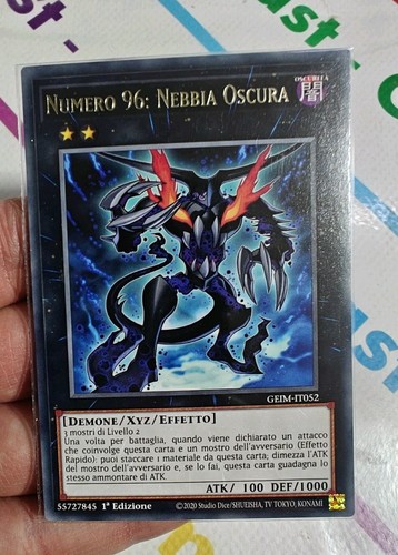 Numero nebbia oscura - numero,