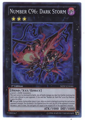 Yugioh numero c96 tempesta - numero,