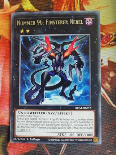 Numero 96 nebbia - yu-gi-oh!,