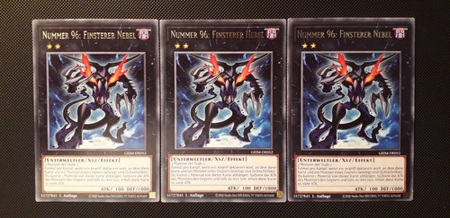 Numero 96 nebbia - yu-gi-oh!, 3x